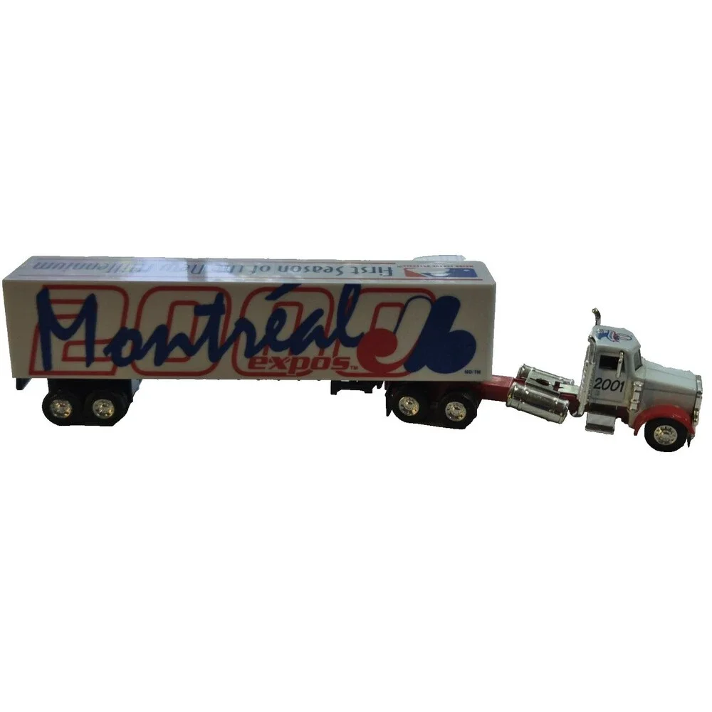 Vintage Montreal Expos MLB Semi Truck 1:80 Diecast Upper Deck Promo Millennium
